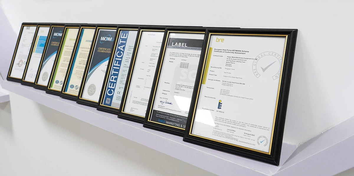 Keymark certificates Keymark certificates